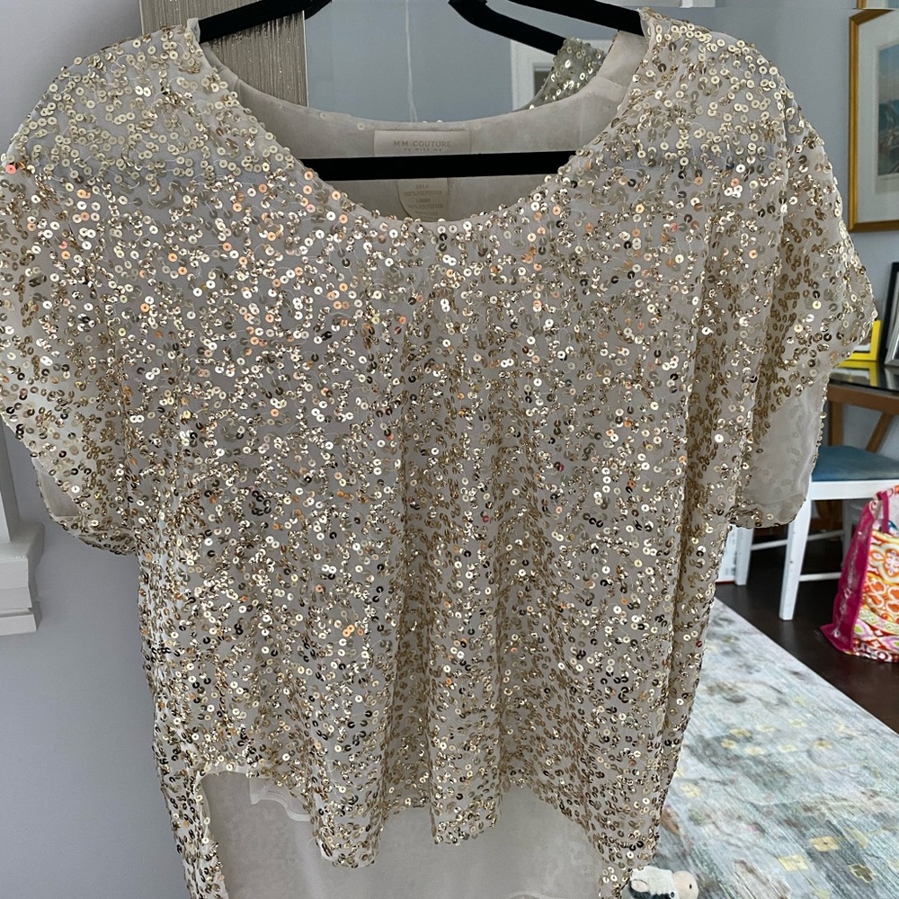 MM Couture Sequin Top